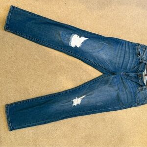 Kut from the Kloth Dark Blue Boyfriend Jeans